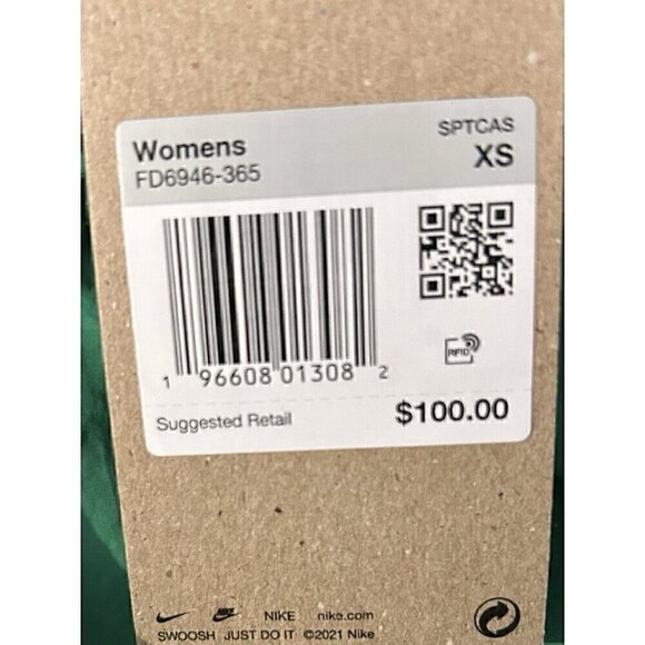 Nike Sportswear x Nike United Lime Retro Track Skirt FD6946-365 XS Tenniscore - Picture 8 of 8